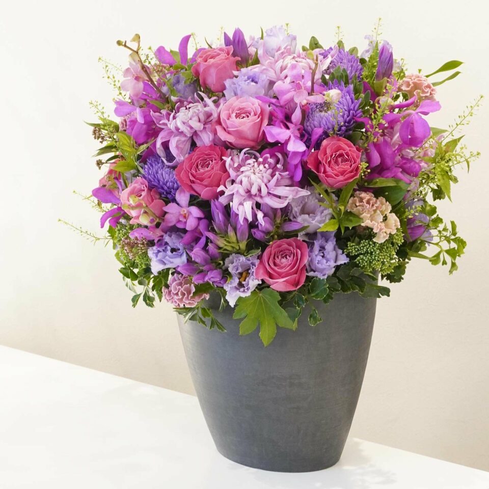 美しいフラワーアレンジメント